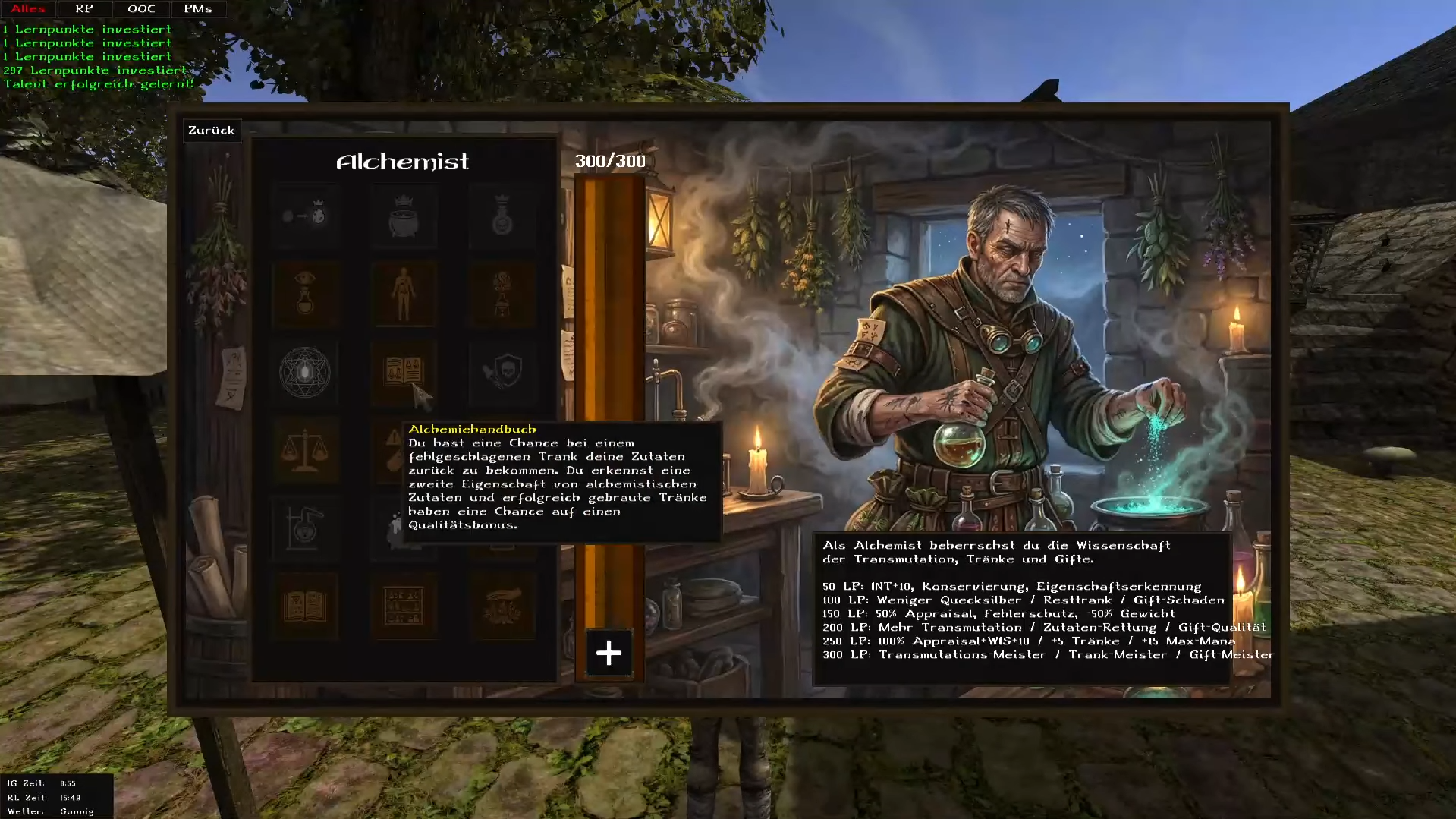 Alchemist Talentbaum